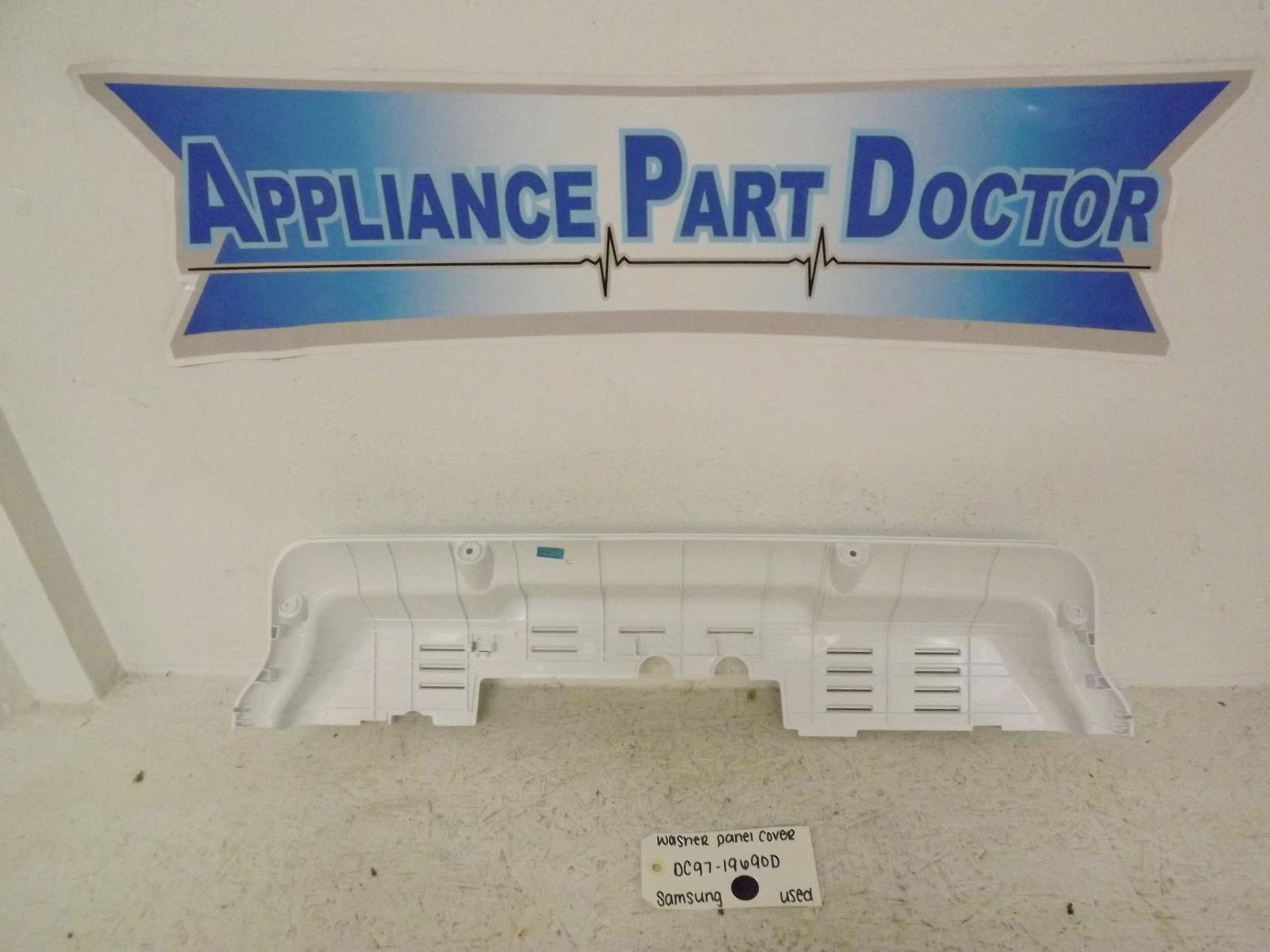 Samsung Washer DC97-19690D Panel Cover Used Samsung Washer DC97-19690D Panel Cover Used